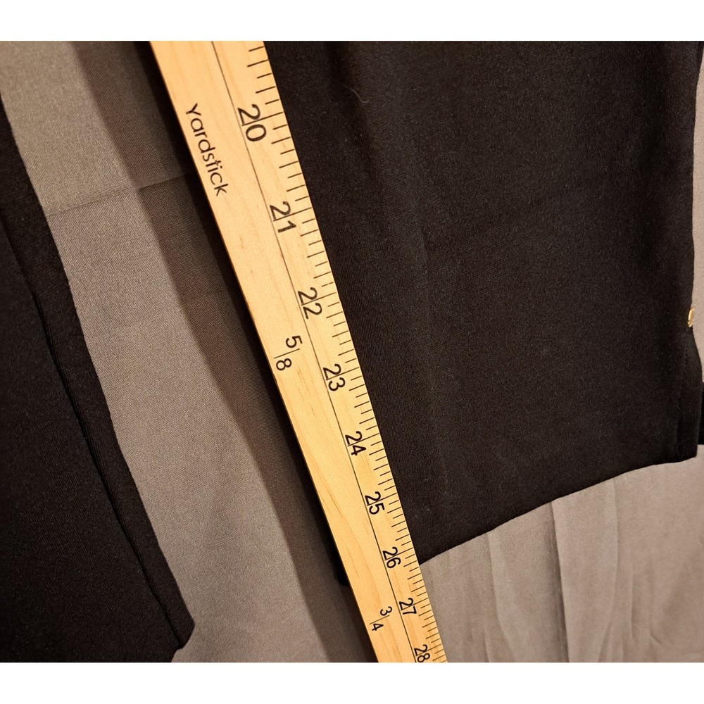 Michael Kors Stretchy Dress Pants Women's Size Medium Black - Picture 4 of 9
